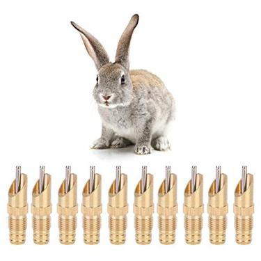 Imagem de OKJHFD 10 Pcs Bebedor Automático Nipple Waterer Ferramenta De Água Potável Alimentador De Água Automático Gaiola Acessórios Ferramenta Para Beber Animal