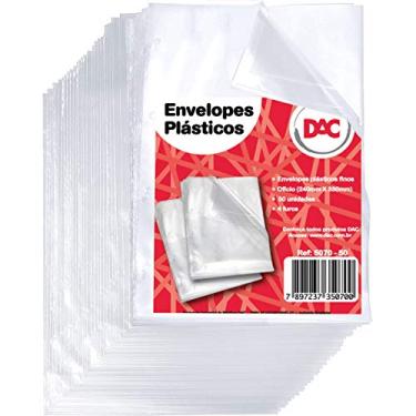 Imagem de Blister 50 Envelopes A3 Extra Medio 4 Furos DAC Blister 50 Envelopes A3 Extra Medio 4 Furos, Transparente, 5324-50