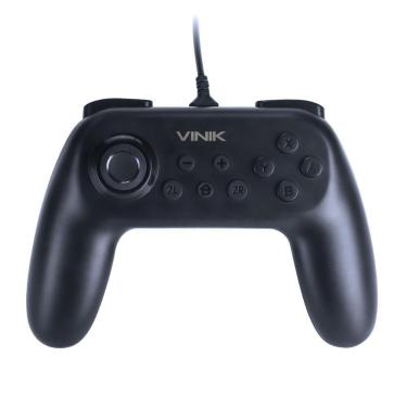 Imagem de Controle para Nintendo SWITCH com Fio USB Modelo NS Preto - Vinik