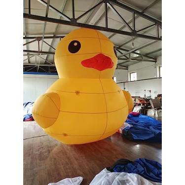 Imagem de Conjunto inflável de pato ruibarbo Meichen de pato adereços de decoração Shangchao (2 m com ventilador)