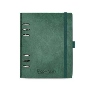 Imagem de Planner Premium Argolado Ótima A5 Company Antique Verde Com Caixa Premium