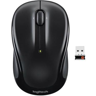 Imagem de Logitech Mouse sem fio M325 para rolagem na Web – Preto