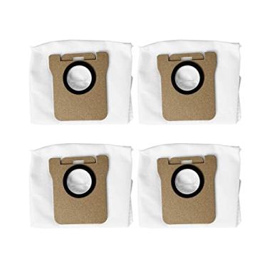 Imagem de Saco de pó de substituição compatível com Dreame Bot L10S Ultra Robot Aspirador de pó peças acessórios 4 peças