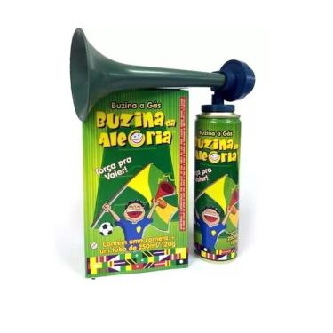 Imagem de Buzina a gás Carnaval  Torcida Corneta Festas 215ml
