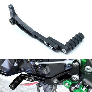 Imagem de Goevian Pedal de câmbio de marcha de motocicleta compatível com Ninja 400 Z400 Ninja 250 Z250 2018-2023-preto
