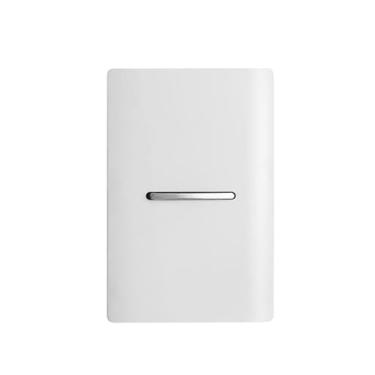 Imagem de Interruptor Bipolar Paralelo Novara Branco Dicompel