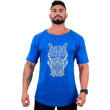 Imagem de Camiseta Morcegão Masculina MXD Conceito Coruja Rabiscada-Masculino