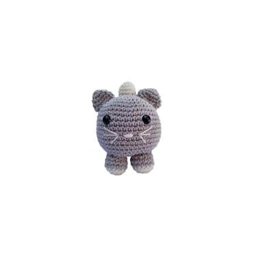 Imagem de Bicho Bola Amigurumi Crochê (Gato Bola)