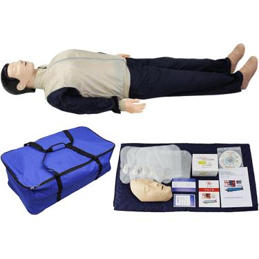 Imagem de Manequins de RCP Manequim de RCP de corpo inteiro Manequim de treinamento para adultos Kit de manequim para treinamento de enfermagem e ensino médico