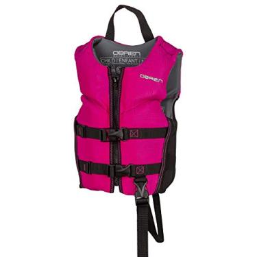 Imagem de O'Brien Colete salva-vidas infantil Flex V-Back CGA, rosa