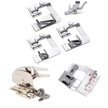 Imagem de Kit Calcadores Patchwork Bainha 10-19-25+viés+overlock Cy20 - SIDE CUT