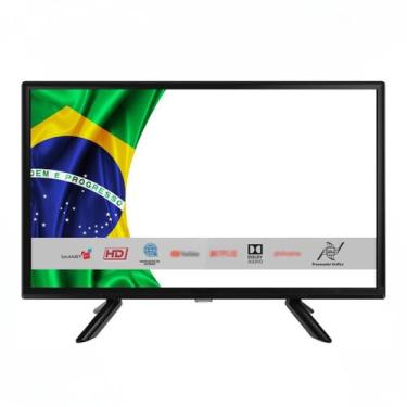 Imagem de Tv Smart Digital 24' Polegadas Usb Com Suporte Para Fixar  - Philco