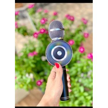 Imagem de Microfone karaokê - TOMATE, DOURADO