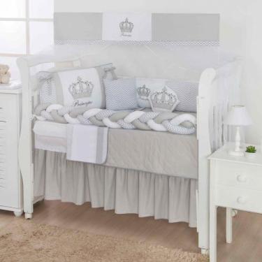 Imagem de Kit de berco masculino e feminino nuvem de amor principe e princesa co