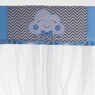 Imagem de Mosquiteiro para berço com bandô 1,40m x 20cm - STUDIO CASA, LUA AZUL