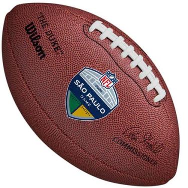 Imagem de Bola de Futebol Americano NFl São Paulo Duke Réplica Wilson