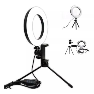 Imagem de Ring Light de 6 Polegadas com Suporte para Celular