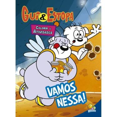 Imagem de Livro - Colorir e Ativ.-Gui&Estopa:Vamos Nessa!