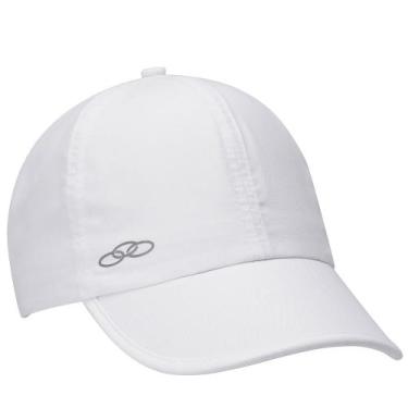 Imagem de Boné Essential Olympikus Unissex Ajustável Refletivo, Branco, Ajustáve