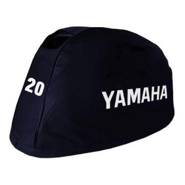 Imagem de Capa Para Capô De Motor De Popa Yamaha 20 Hp 4 Tempo Redondo - SPTS, Ú
