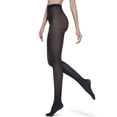 Imagem de Meia-Calça Opaca Loba Lupo 05830-001 Microfibra Fio 40, Açaí, P