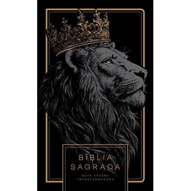 Imagem de Livro - Biblia Nvt Leao All Black - Letra Normal - MAQUINARIA STUDIO, 