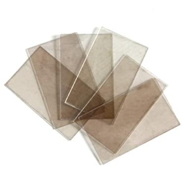 Imagem de Fielect 500 peças de capa de guia de ondas para micro-ondas, folhas de mica, 39 x 24 x 0,12 mm, peça de reparo de forno de micro-ondas, folha de mica universal para todos os fornos de micro-ondas