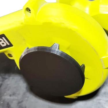 Imagem de JILINWEI Tampa de admissão para soprador Ryobi P755, capa de ventilação de admissão de ar com proteção de ventilador, evita que seus panos fiquem presos no ventilador