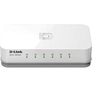 Imagem de D-Link Switch Fast 5 Portas 100Mbps DES-1005C, Branco