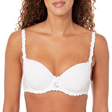 Imagem de Simone Perele Sutiã feminino Andora 3D moldado: estilo de sutiã camiseta francesa, Branco, 34G