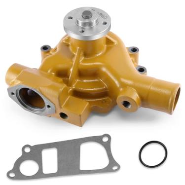 Imagem de AULINK Bomba de Água (Rolamento C&U) com Junta 3800883 4981207 68055887 Substituição Original para Motor Cummins Qsb3.3 Qsb4.5 B3.3 B137 Cm2150 Cm2250 Motor Diesel Empilhadeira Escavadeira Carregadora