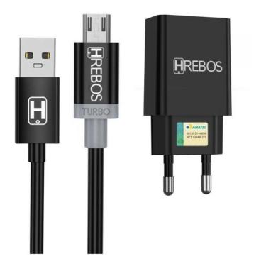 Imagem de Cabo Carregador Micro USB Reforçado - Linha Premium - Hrebos