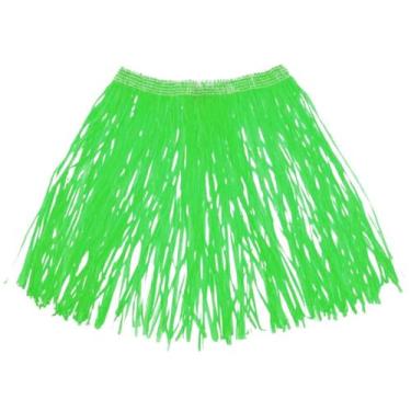 Imagem de Saia de Fitilho Neon 40 cm Carnaval - Festas e Fantasias, Verde Neon