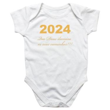 Imagem de Body intantil Ano Novo Deus ilumine seus caminhos - Alearts, G
