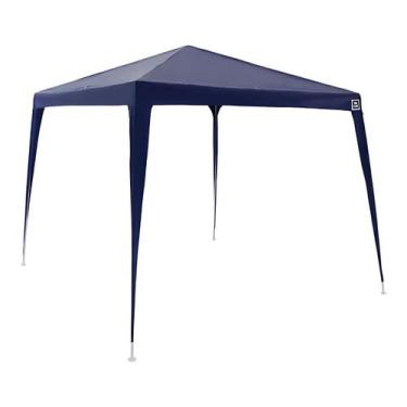 Imagem de TENDA GAZEBO 3 m x 3 m POLIETILENO - AZUL  (P55) - Bel