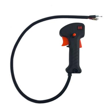 Imagem de Punho Gatilho Acelerador Universal Completo Roçadeiras A Gasolina