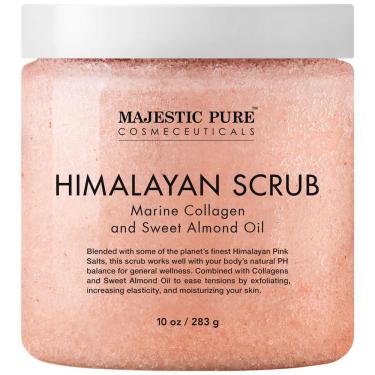 Imagem de Esfoliante corporal majestic pure Himalayan Pink Sal com colágeno 300mL