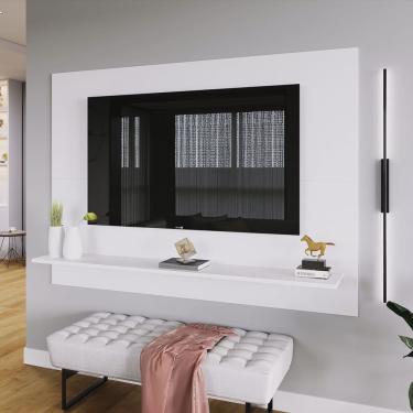 Imagem de Painel Para TV até 50 Polegadas 1 Prateleira Columbia Espresso Móveis