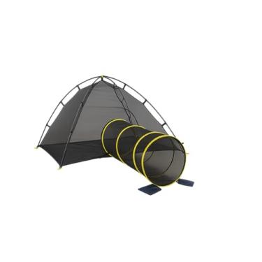 Imagem de ABO Gear Caixas Externas para Gatos Outback Jack para Gatos Internos [Tenda Portátil para Gatos, Túnel para Gatos e Casinha de Brincar] (Tendas de Brincar para Gatos e Pequenos Animais)