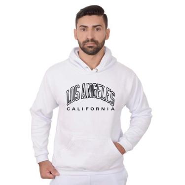 Imagem de Blusa De Moletom Masculina Básica Com Capuz Moda Casual Esportiva Mode