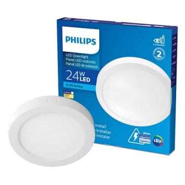 Imagem de Luminaria Redonda Sobrepor DL252 28,6Cm 24W 2000Lm Philips, 127/220V