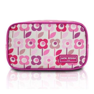 Imagem de Estojo Tamanho Médio Rosa Sapeka Jacki Design Fúcsia Escuro - Coração Rosa Mochila