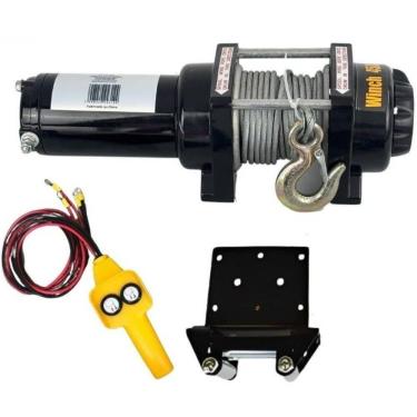 Imagem de Guincho Elétrico 12V 2041 KG com Cabo 10 Metros IWGE4500 IMPORTWAY