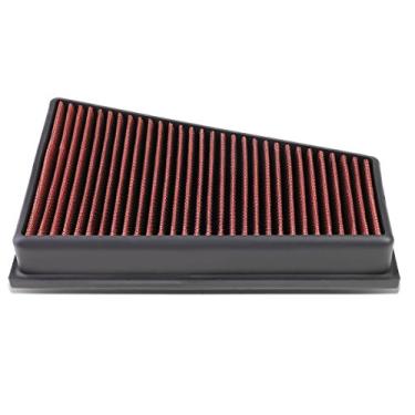 Imagem de DNA Motoring AFPN-120-RD Filtro de ar para painel suspenso [para Mercedes CLA200 GLA250 B180 A200], vermelho