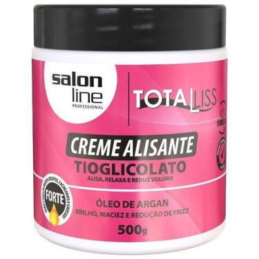 Imagem de Creme Alisante Óleo de Argan Forte Salon Line 500gr