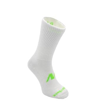 Imagem de Wrightsock Meias de corrida Running II Crew para homens e mulheres – Meias acolchoadas, ecológicas e antibolhas com nosso design patenteado de camada dupla - feito nos EUA, sem bolhas garantidas