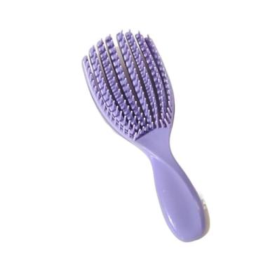Imagem de Pente desembaraçador para cabelos cacheados | Dentes de nylon com pontas arredondadas | Estilo protetor seguro (01)