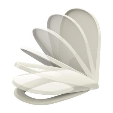 Imagem de Assento Vogue Tampa de Vaso Deca Soft Close Creme Tupan