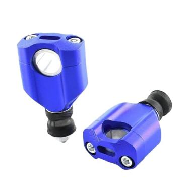 Imagem de predolo Elevadores de guidão de motocicleta em liga de alumínio de alto desempenho, fáceis de instalar, acessórios premium, montagem de substituição universal, Azul