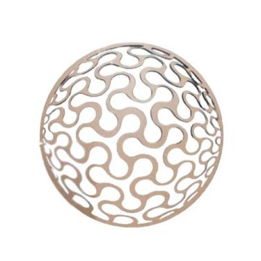 Imagem de mandala spinner 20 cm decoração ambiente natural mdf 3mm - trova